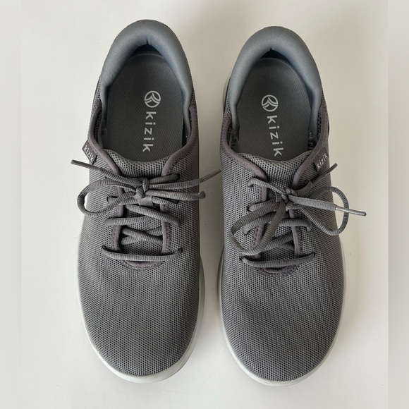 Kizik Madrid hands free sneakers grey 10.5 - Picture 3 of 9